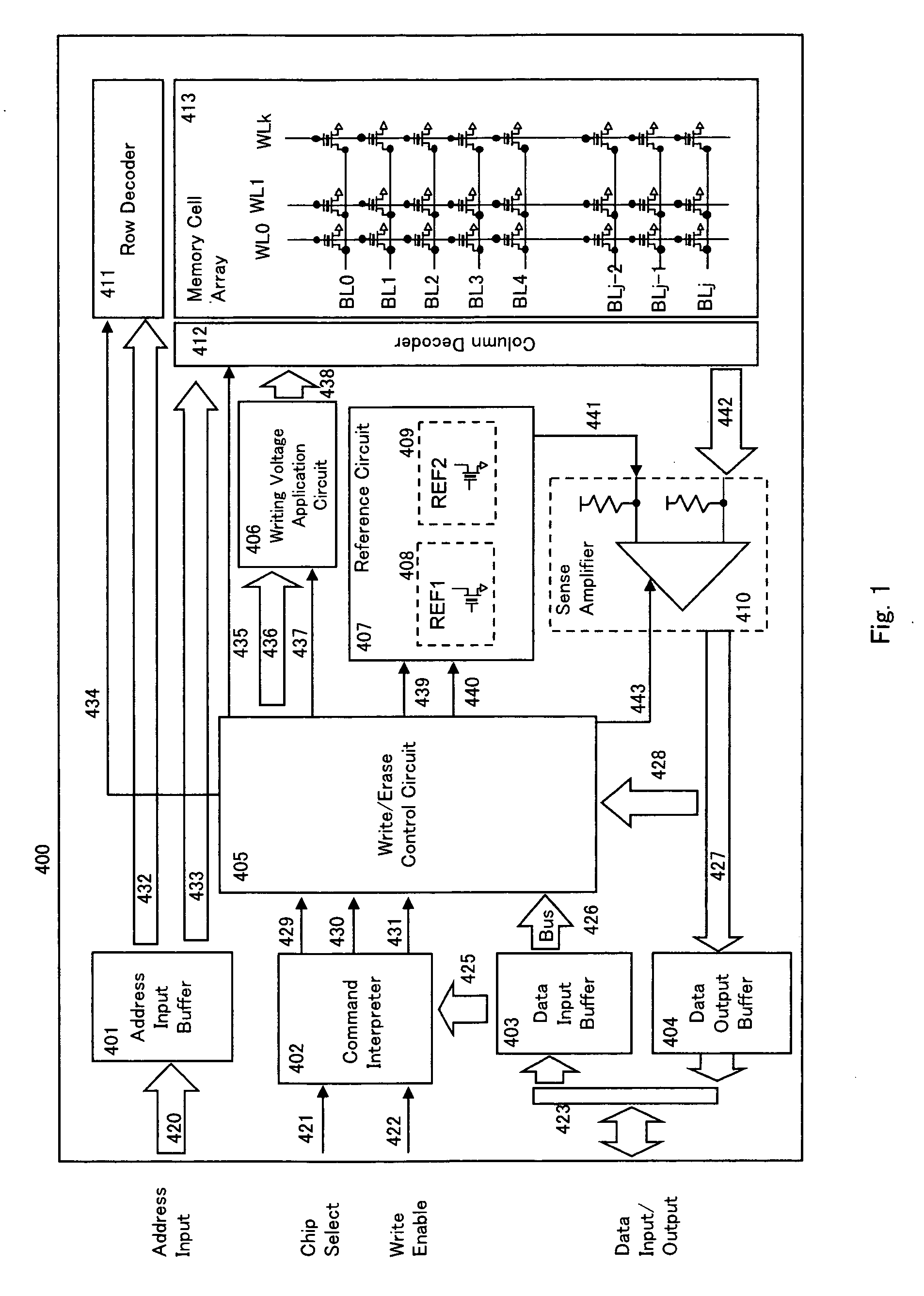 Nonvolatile semiconductor memory device and its writing method