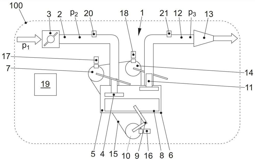 Method for modifying detected camshaft position, controller, internal combustion engine and vehicle