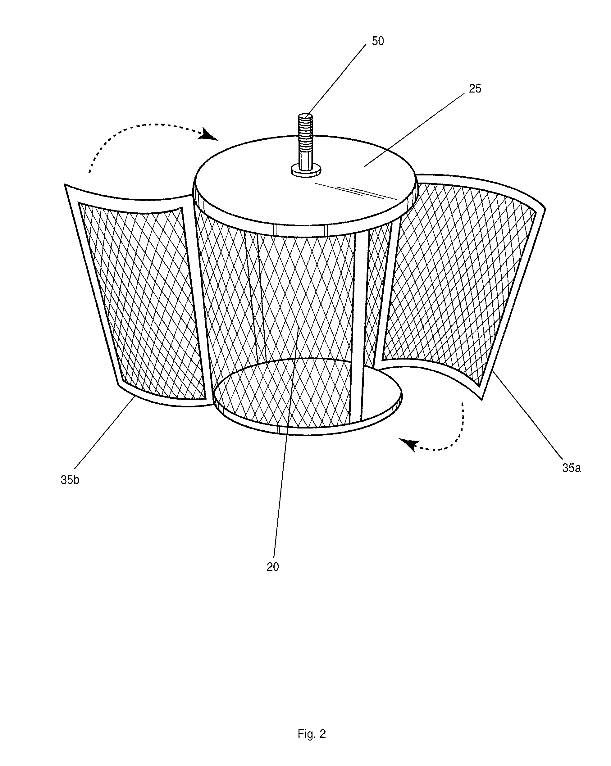 Rotisserie hanging grill