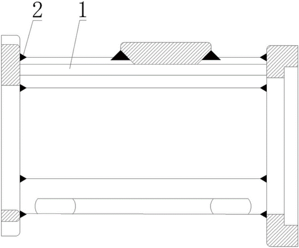 Aluminum alloy piece welding method