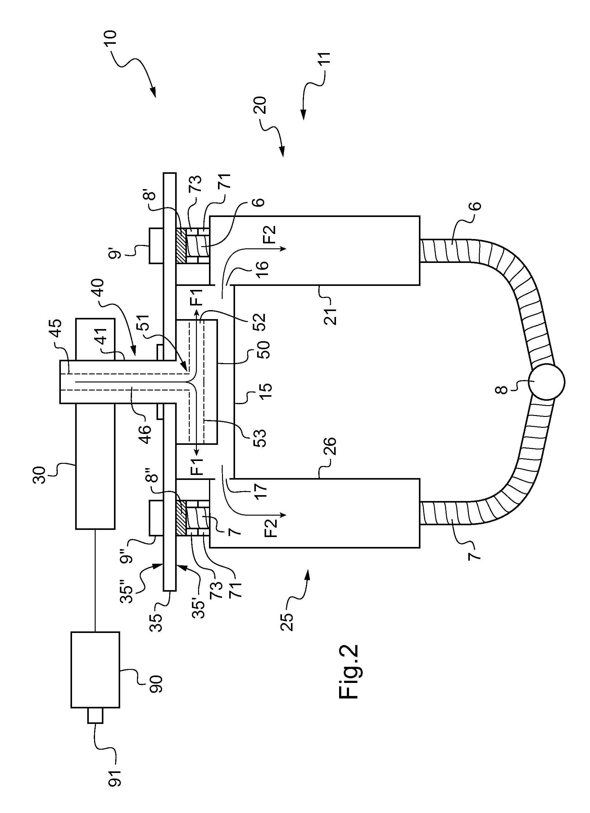 Device for protecting an individual sitting on a seat, a seat, and a vehicle