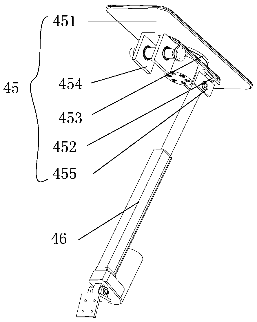 A spatial four-degree-of-freedom lower limb rehabilitation training device