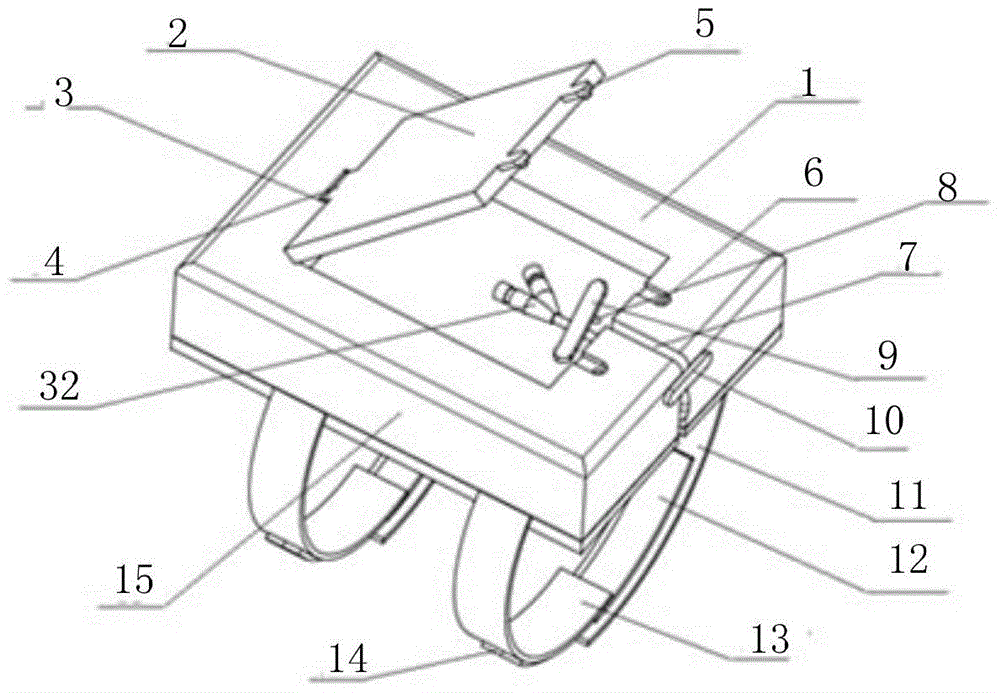 Protecting device for limb venous indwelling needle