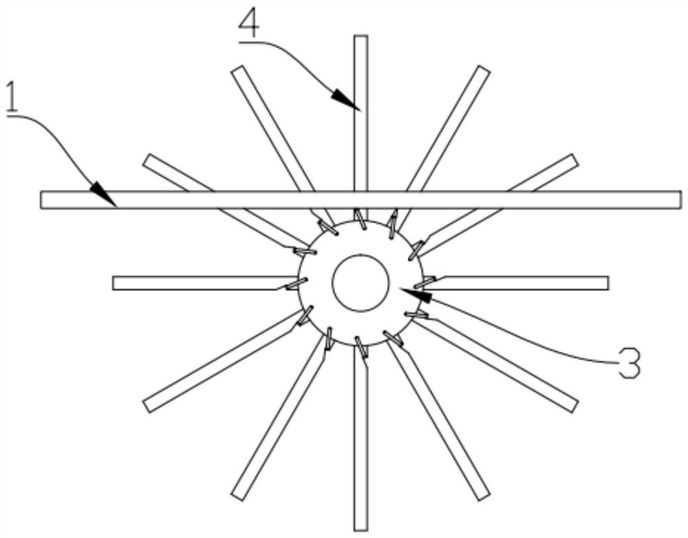 Quick turn-over device of mask machine