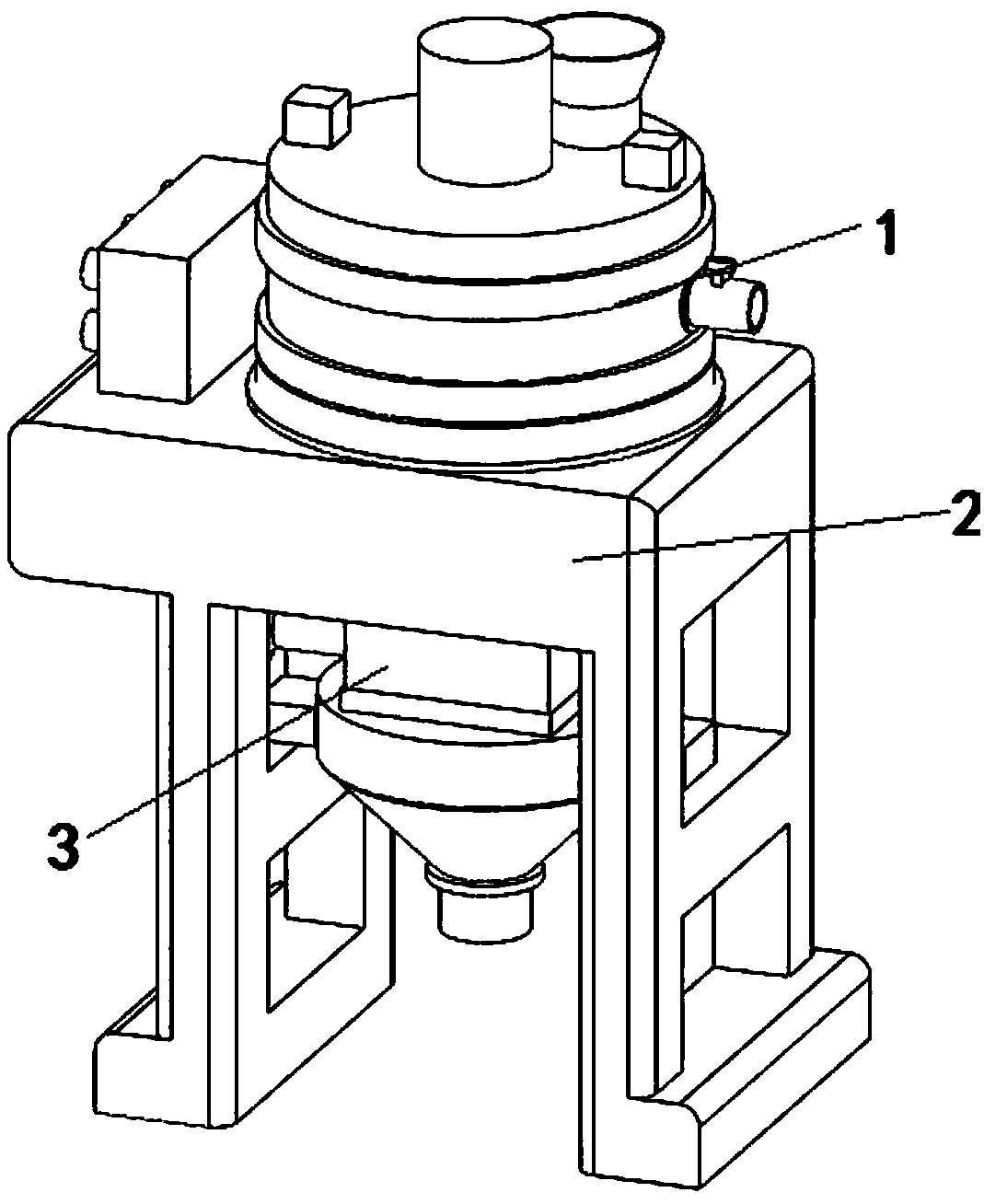 Polyester resin as well as stirring reactor and application thereof