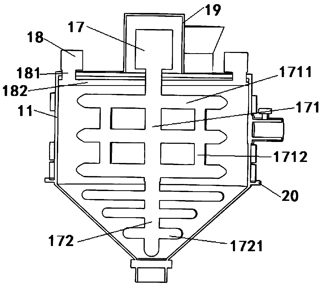 Polyester resin as well as stirring reactor and application thereof