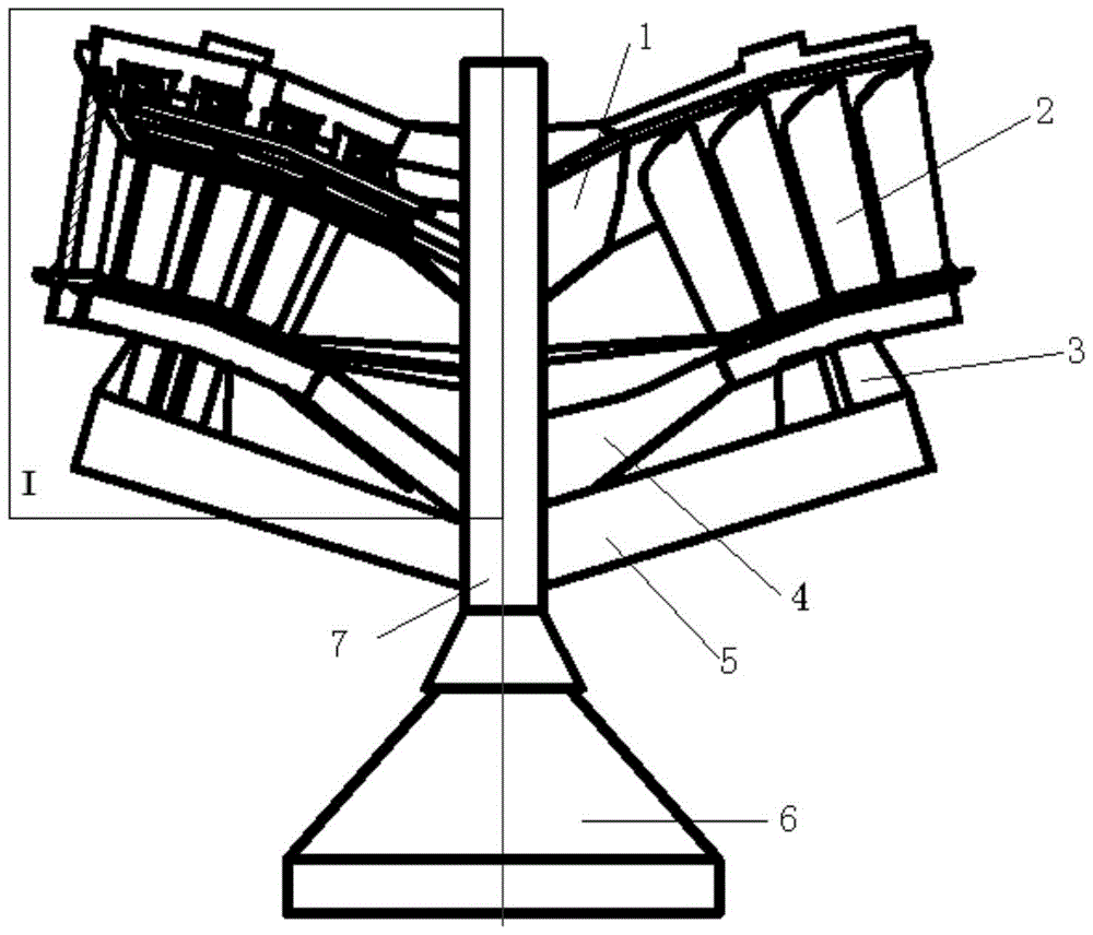 A Wax Model Combination of Quadruple Hollow Turbine Guide Vanes and Its Precision Casting Method