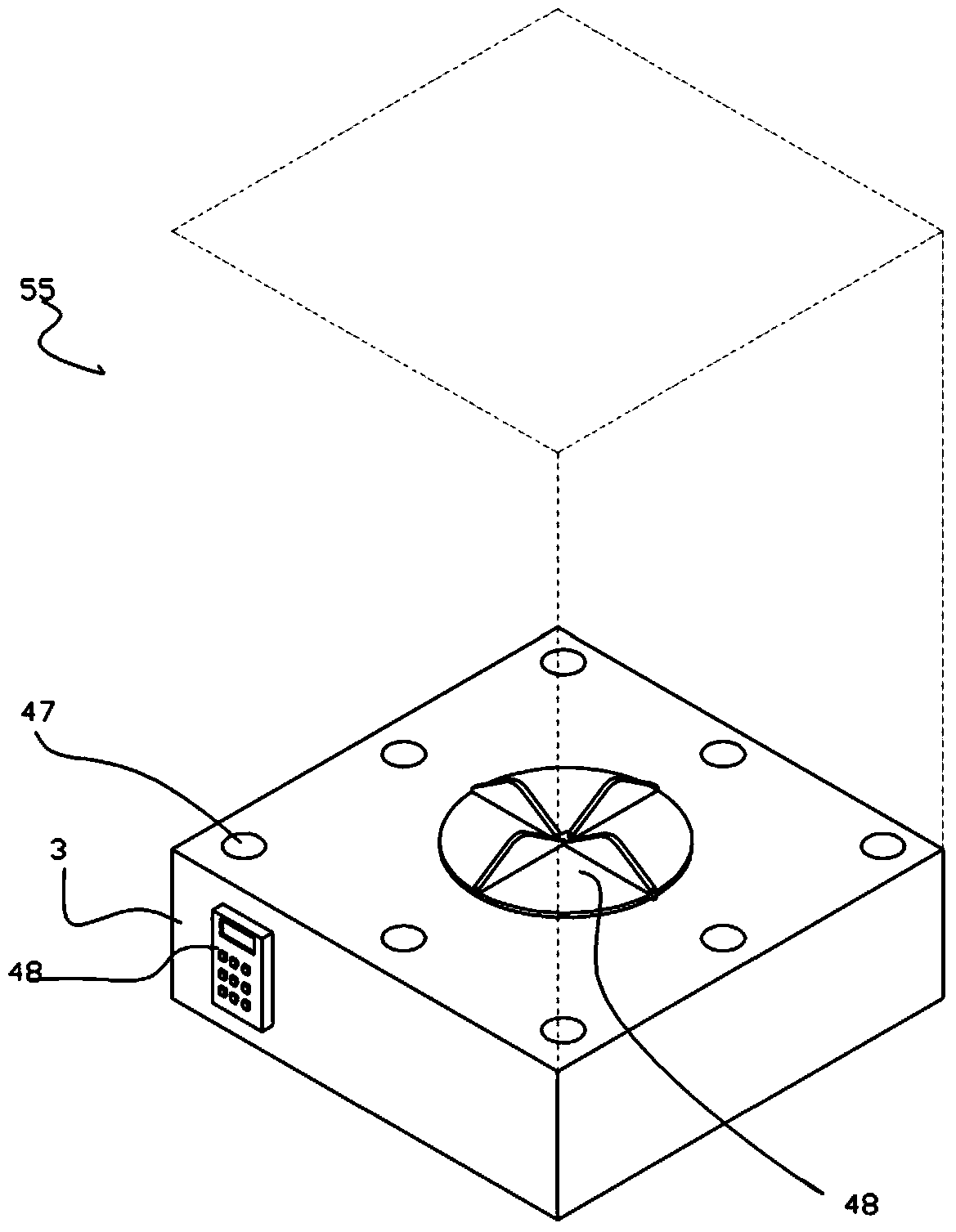 Apparatus for heat-treating waste matters