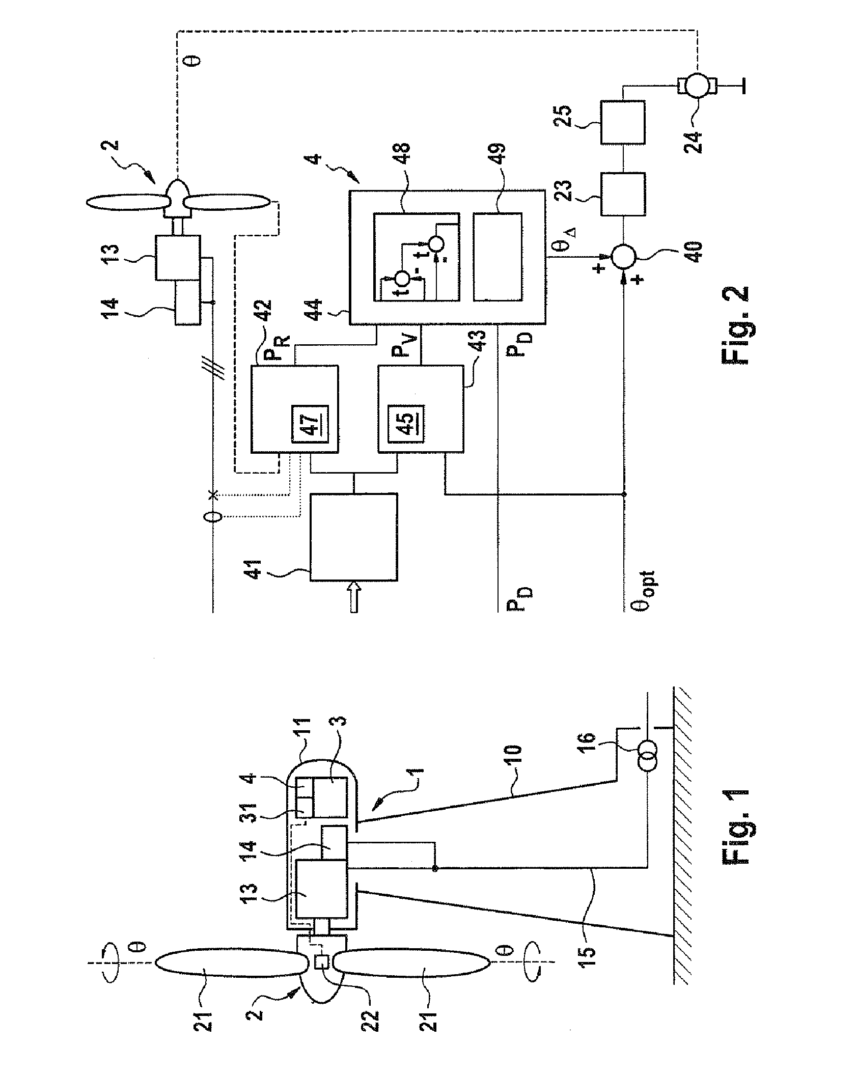 Wind power plant having an adjustable power reserve