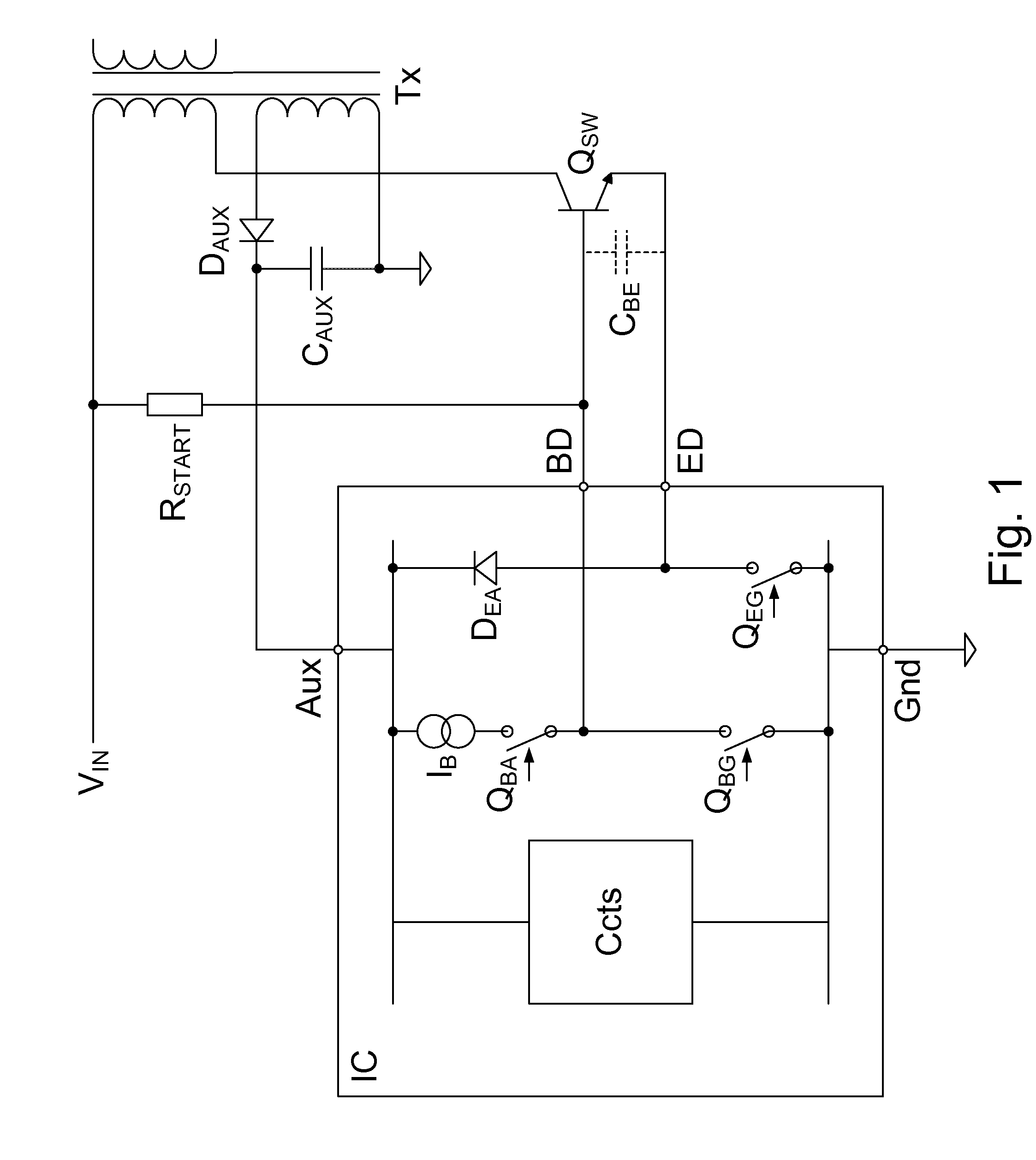 Bjt drive scheme