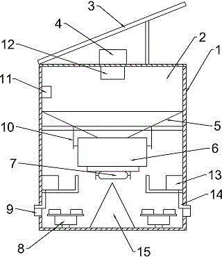 Multifunctional bait casting machine for Chinese mitten crab