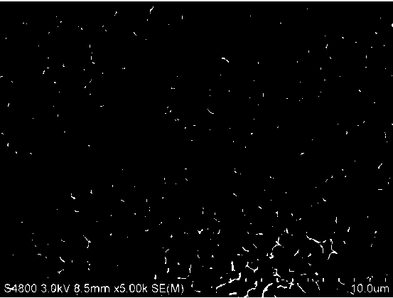 Reaming process of polycrystalline black silicon