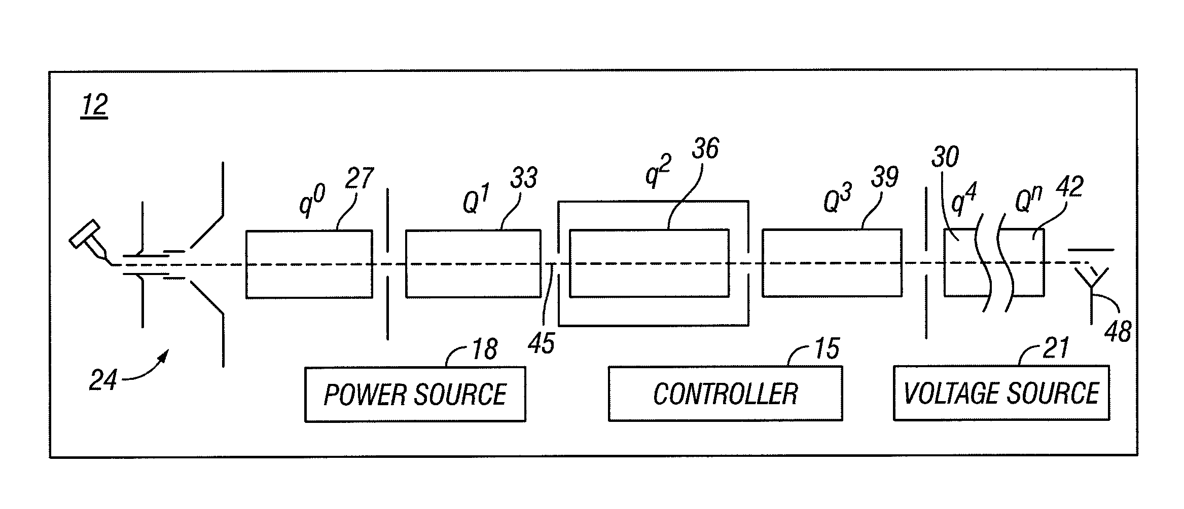 Auxiliary drag field electrodes