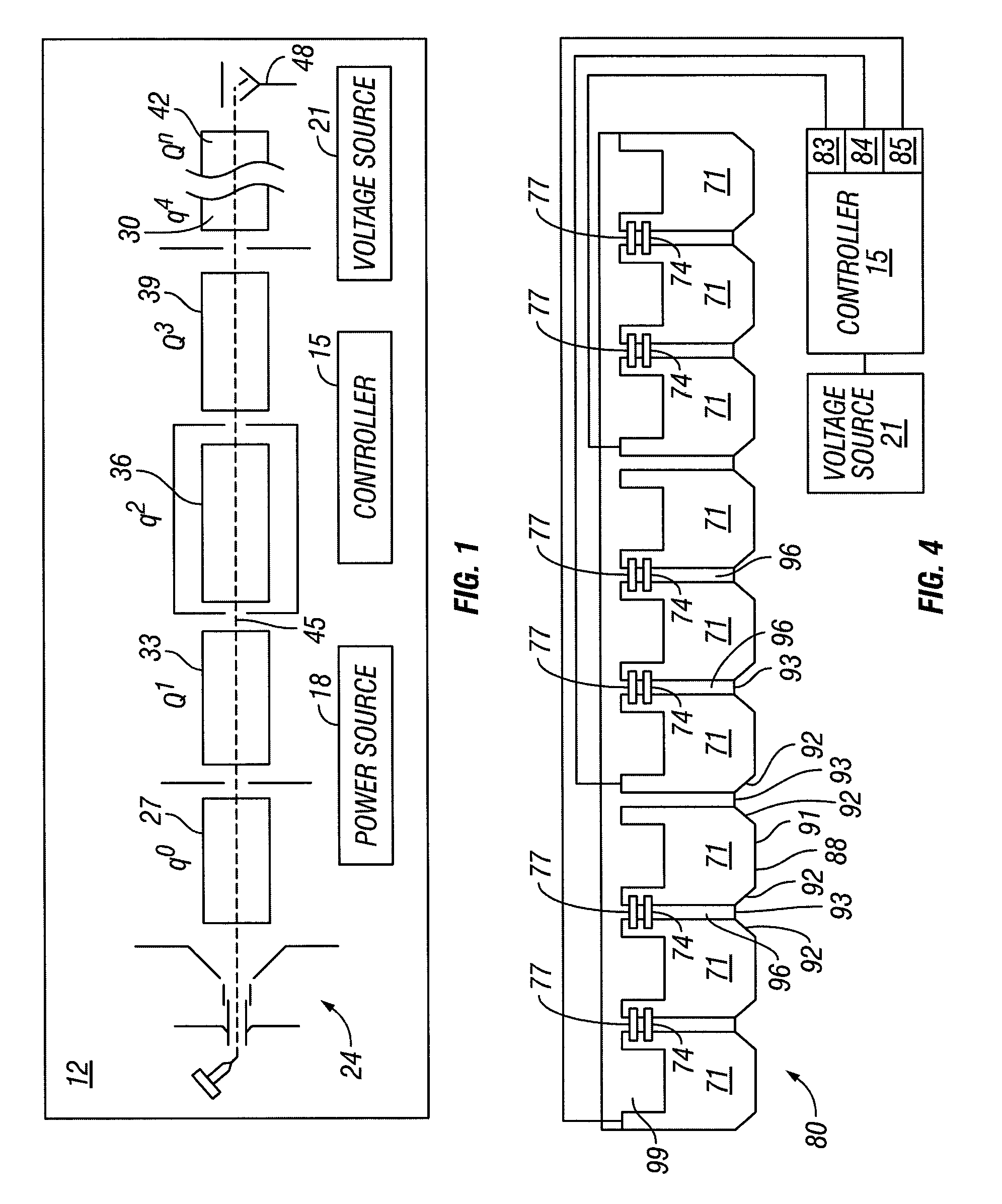 Auxiliary drag field electrodes