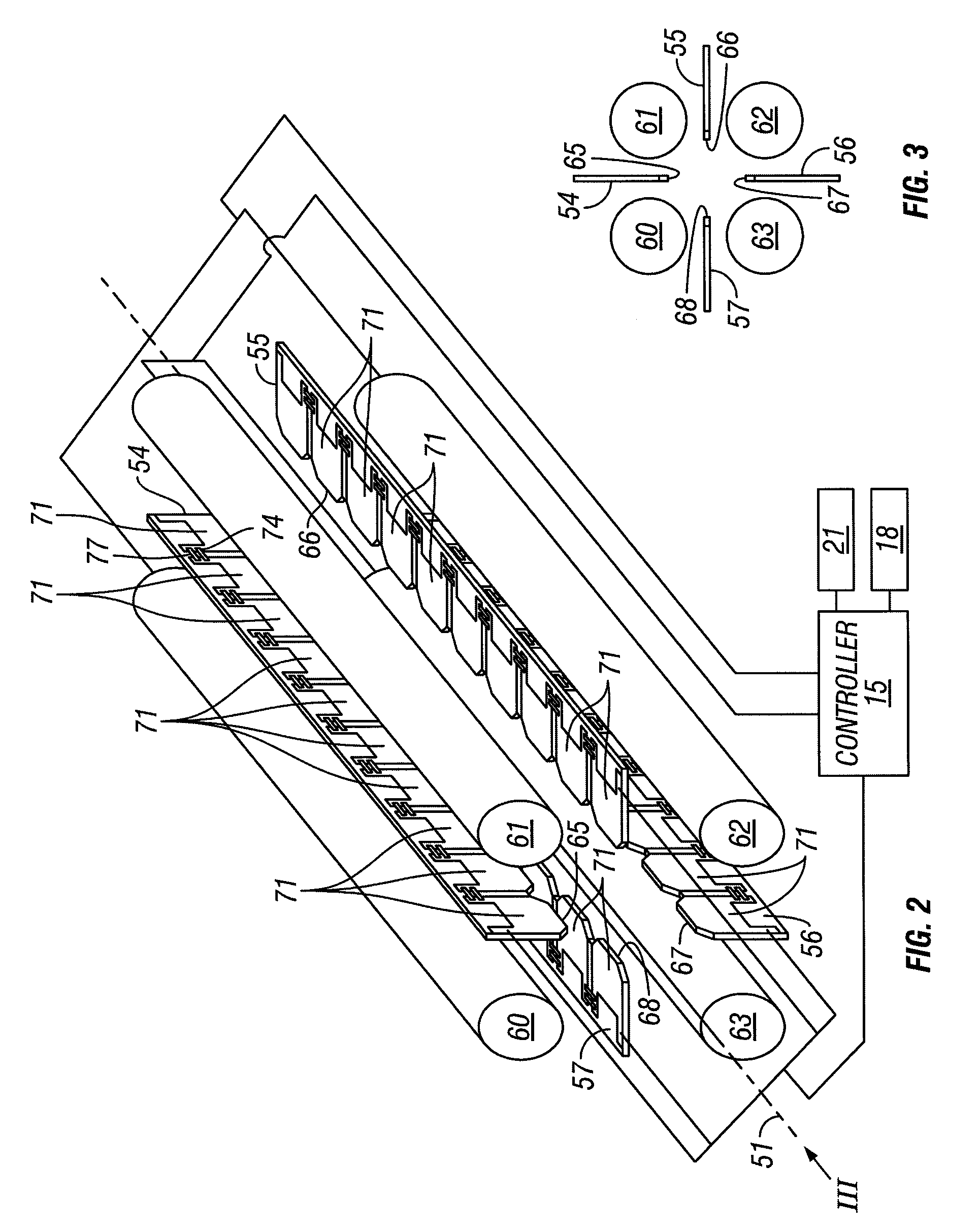 Auxiliary drag field electrodes