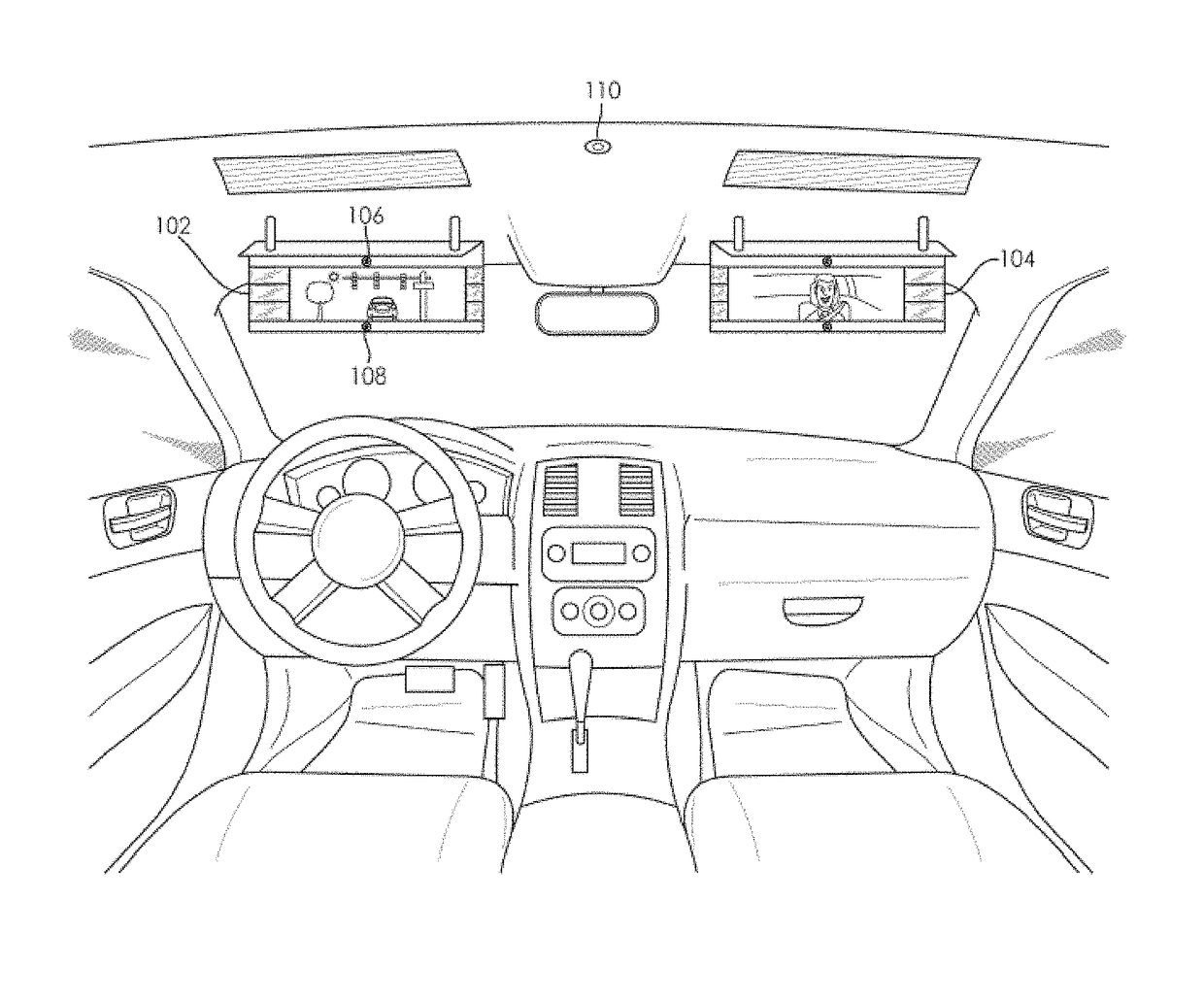 Smart vehicle sun visor