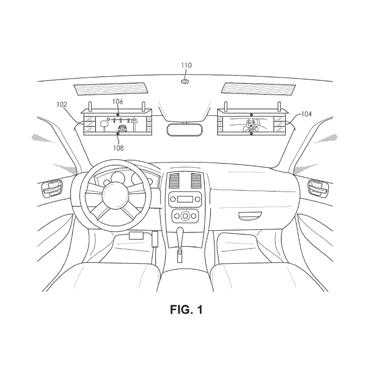 Smart vehicle sun visor