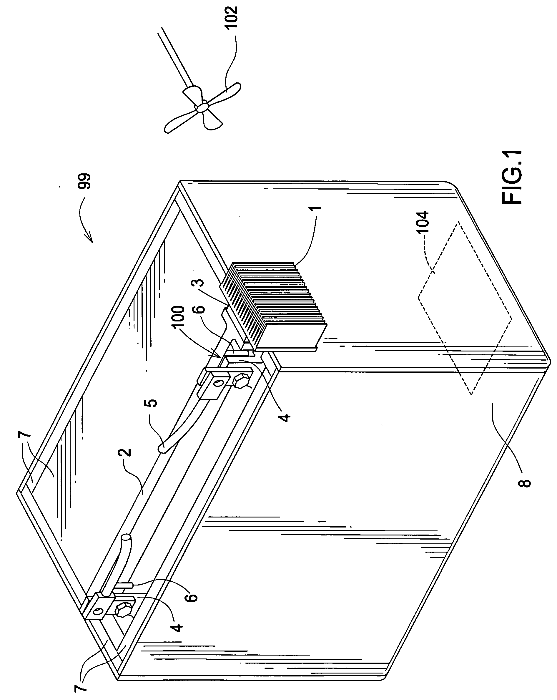 Battery assembly for use in an uninterruptible power supply system and method