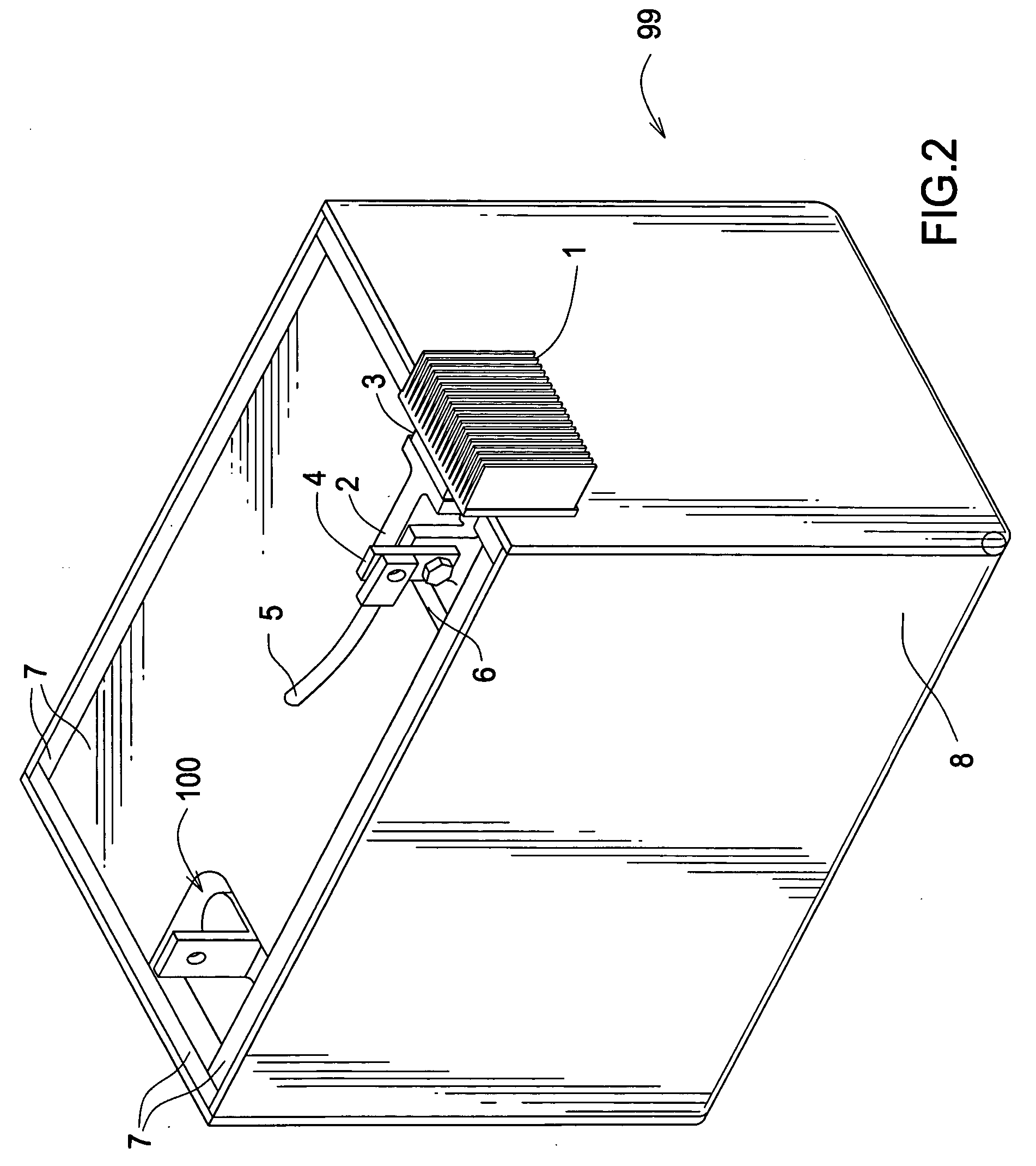 Battery assembly for use in an uninterruptible power supply system and method