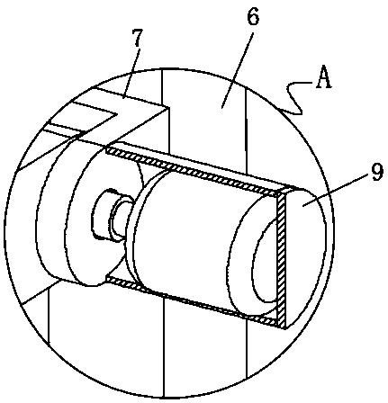 Legal knowledge propaganda device based on face recognition and use method thereof