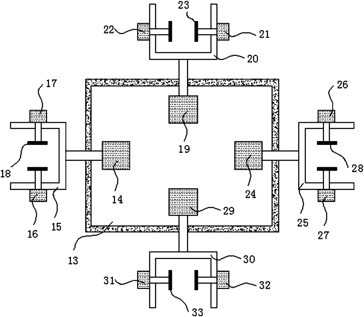 Transportation device for electronic product automatic production