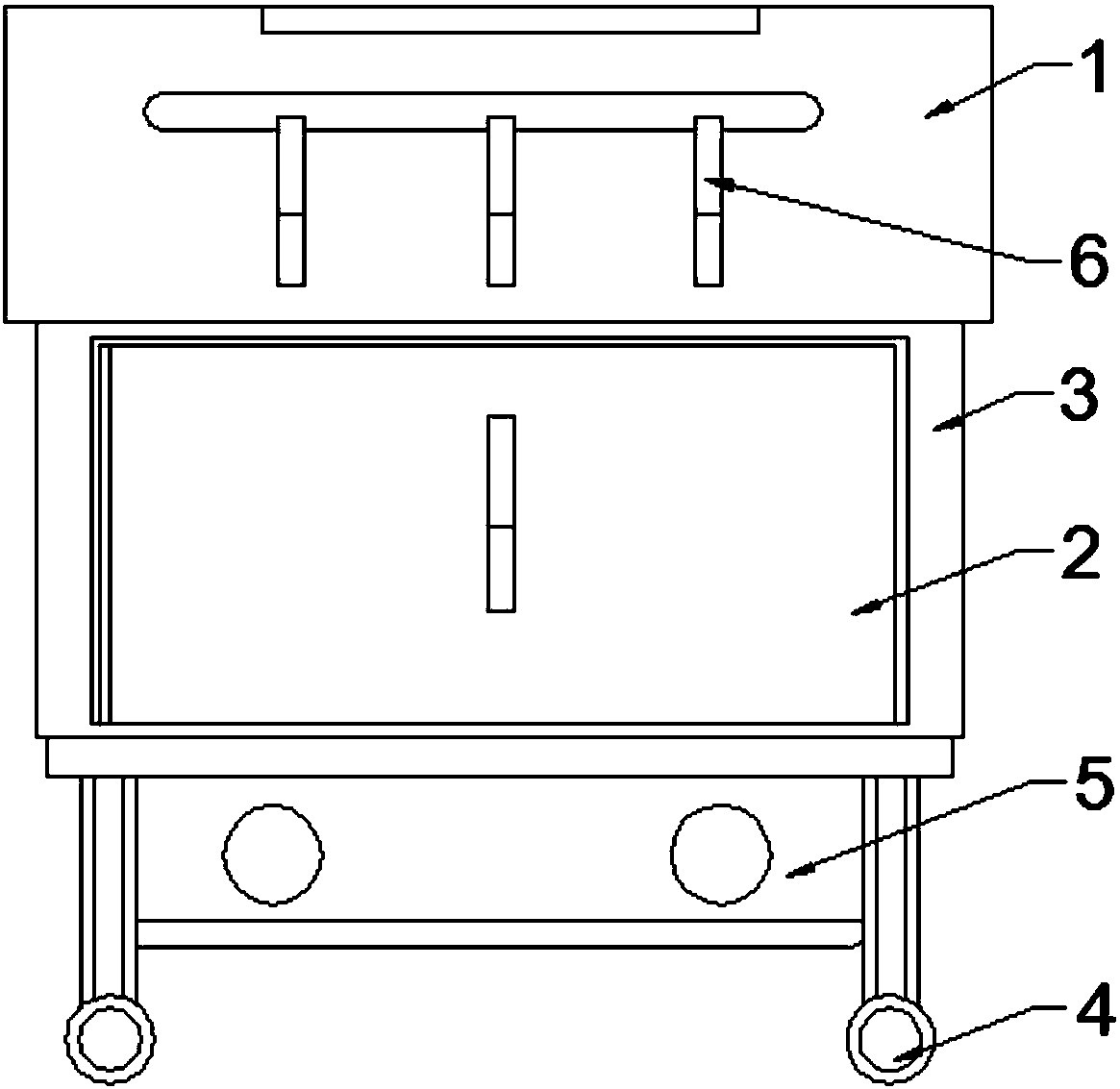 Bicycle basket provided with moving device