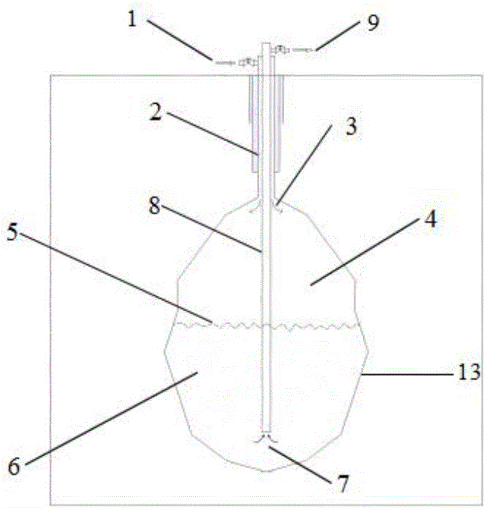 Poisonous slurry disposal method by replacing brine in salt rock old cavity with compressed air