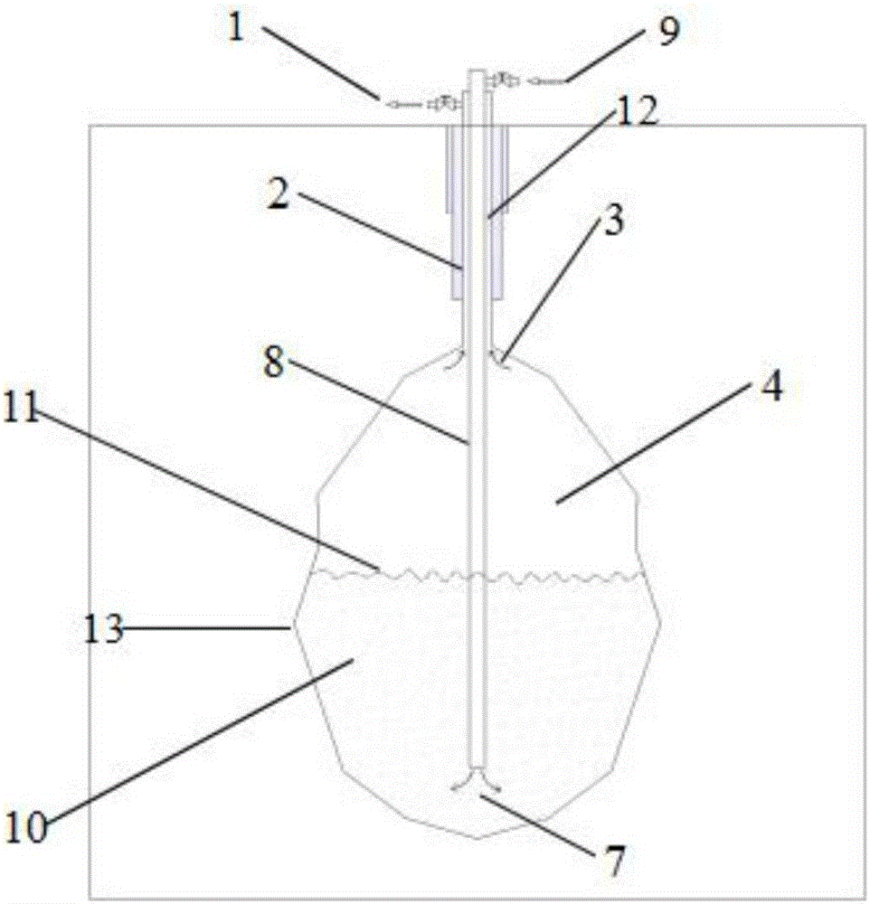 Poisonous slurry disposal method by replacing brine in salt rock old cavity with compressed air