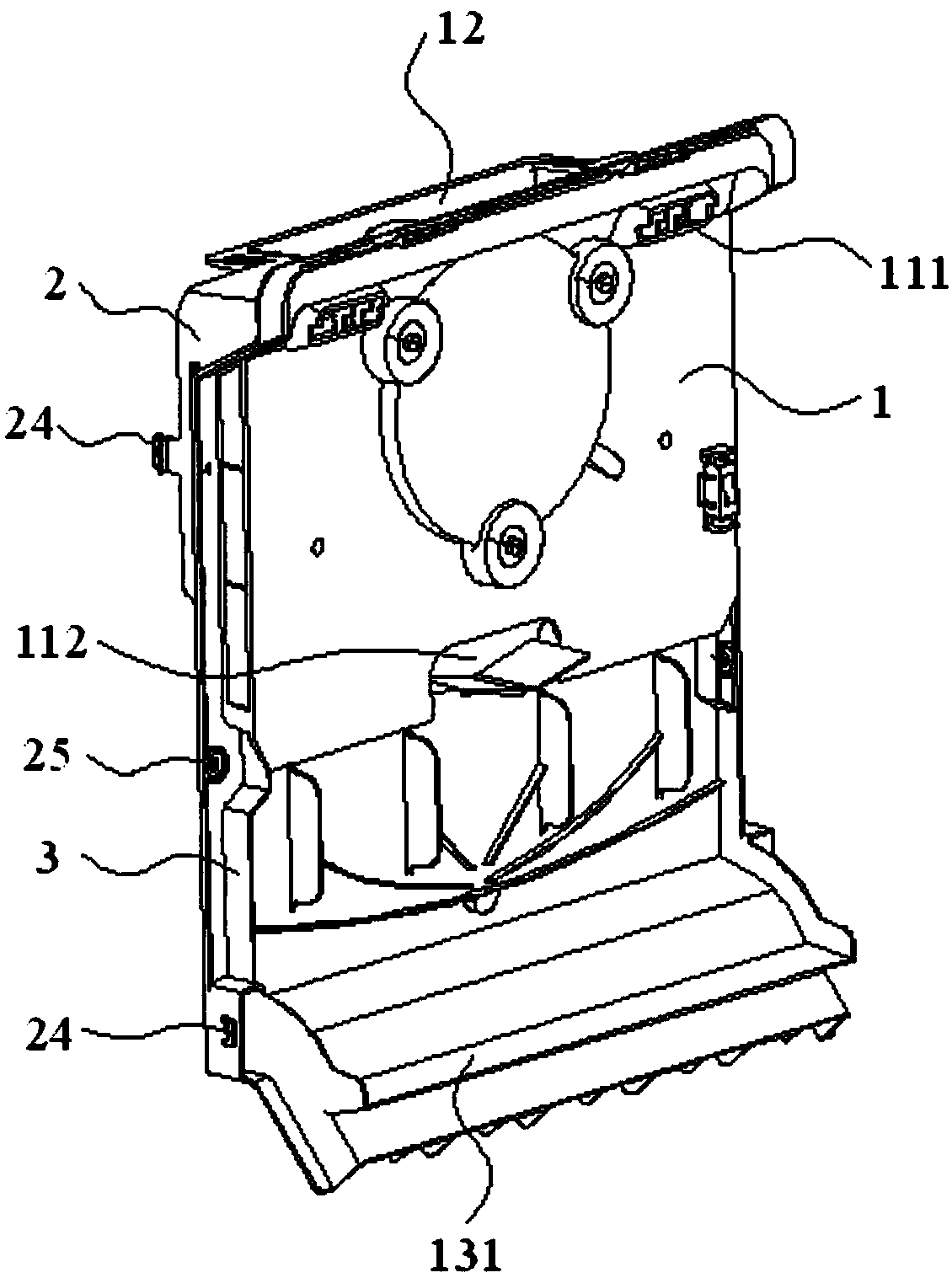 Air duct assembly of air-cooled refrigerator and air-cooled refrigerator