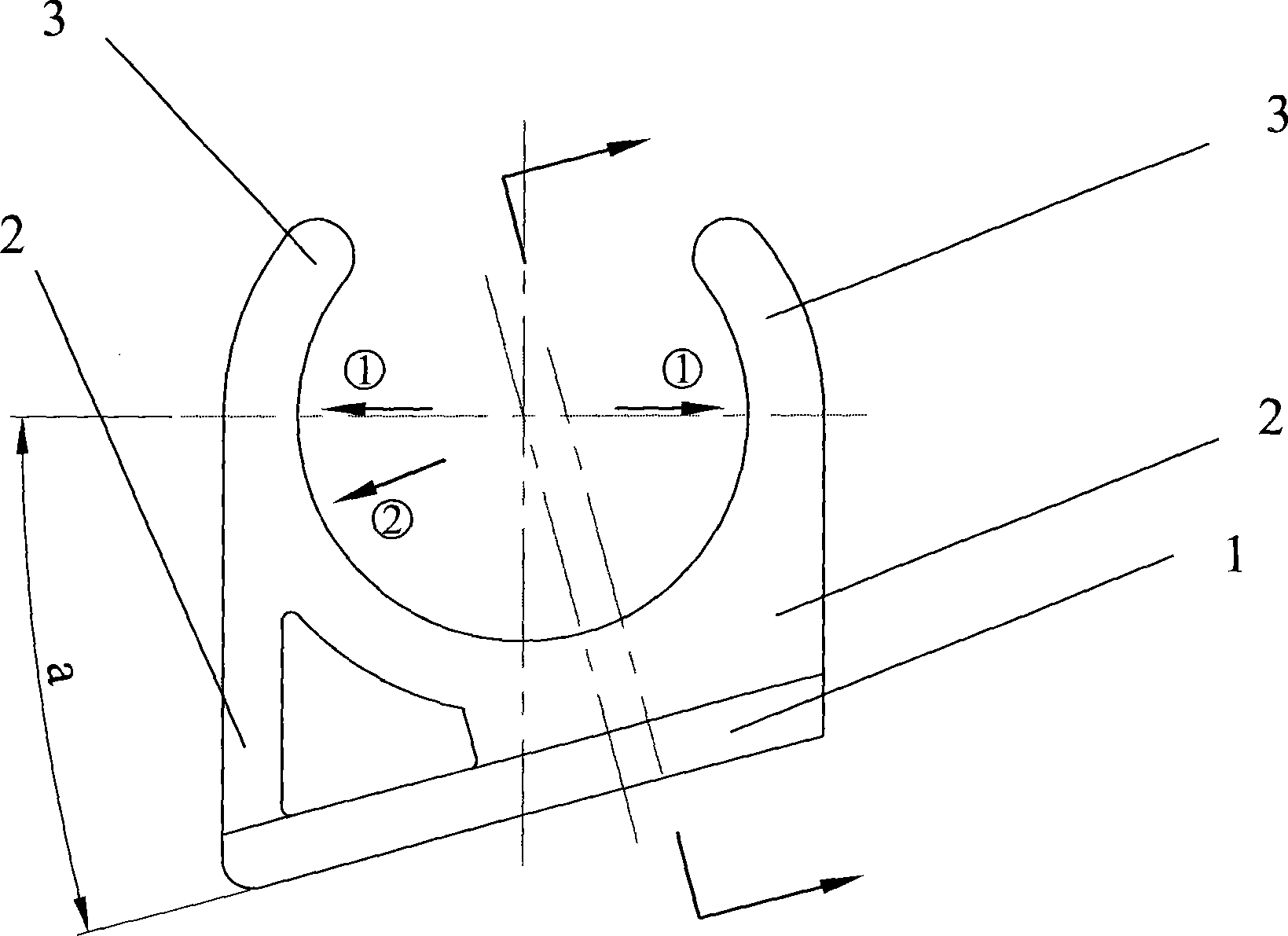 Pipe clamp structure