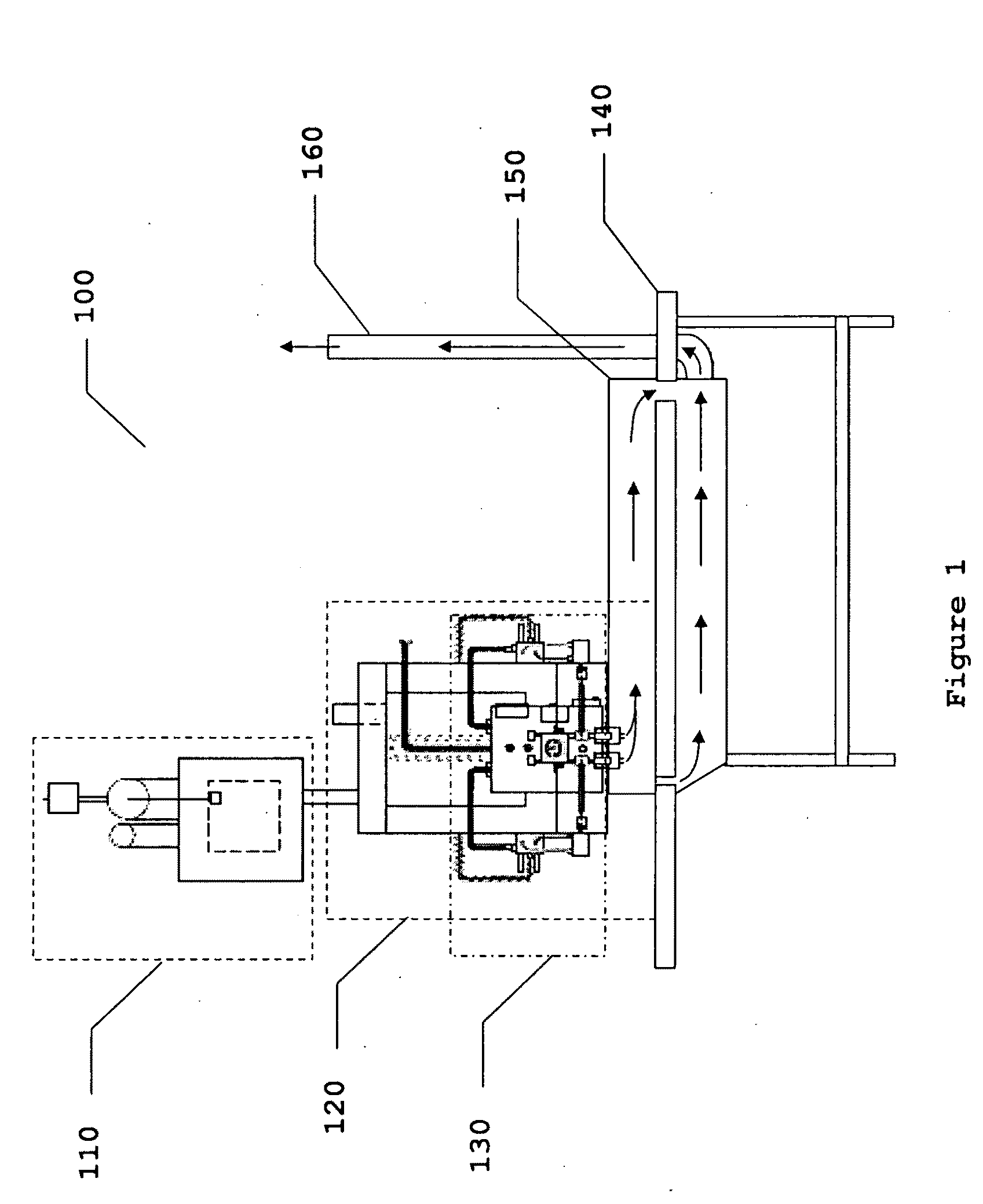 Ultrafast food freezing equipment by direct contact with dosed liquid nitrogen