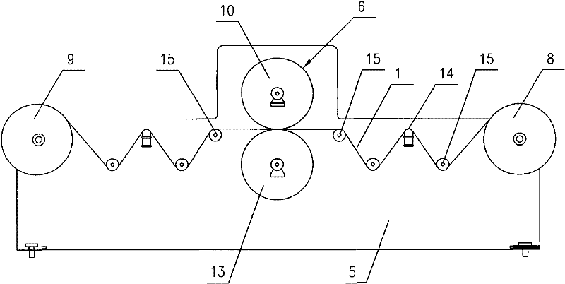 Euphotic visible anti-counterfeiting label, process method thereof and special imprint device