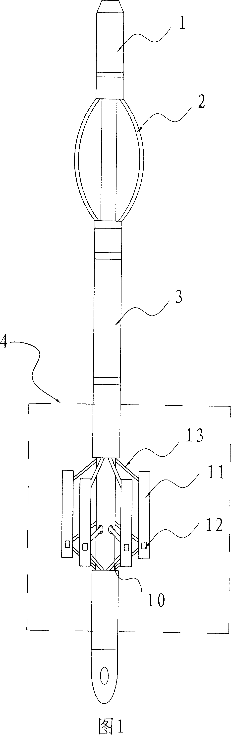 Method for prediction of oil well annular tube damage and detecting instrument for implementing the method