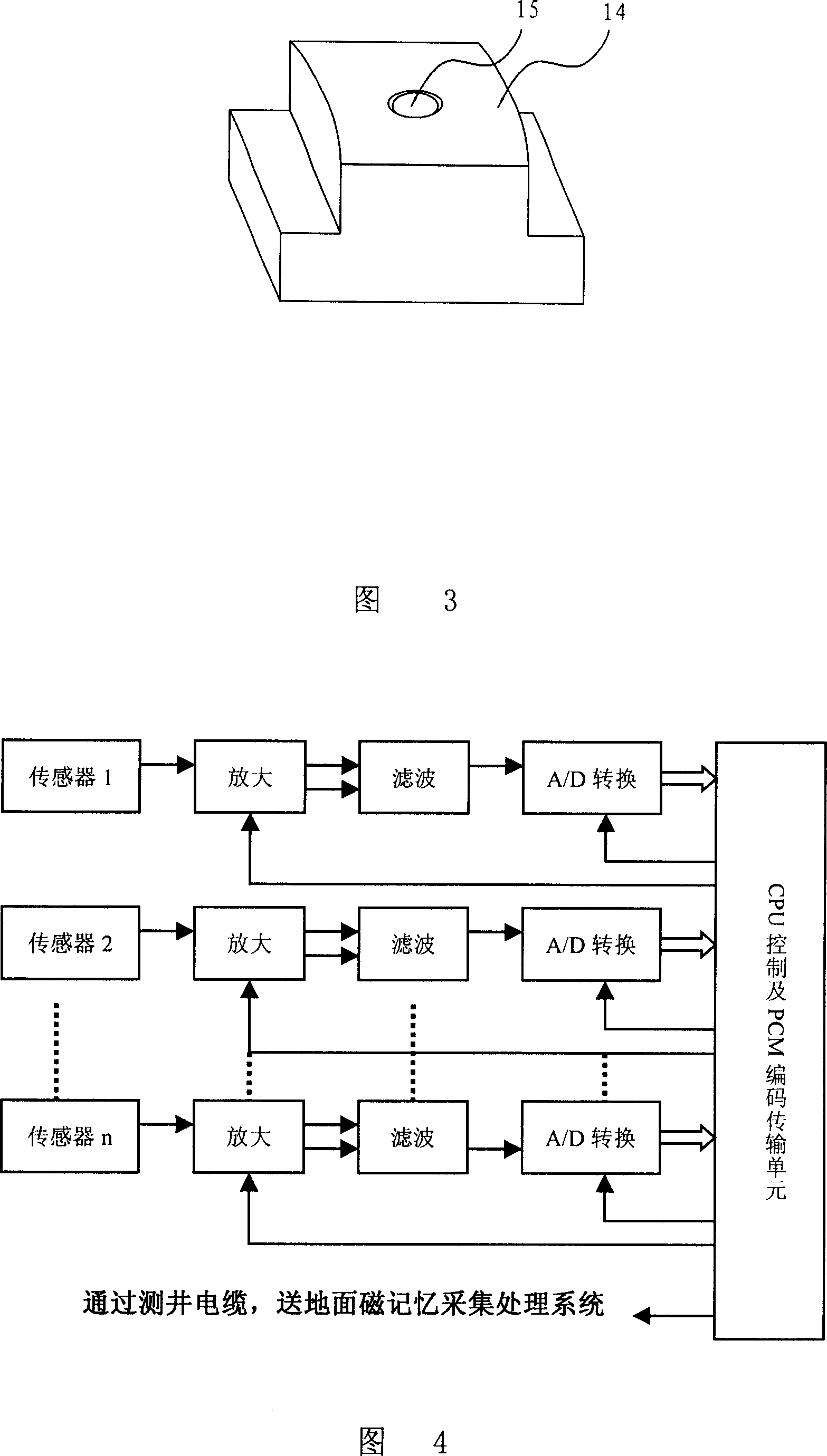 Method for prediction of oil well annular tube damage and detecting instrument for implementing the method