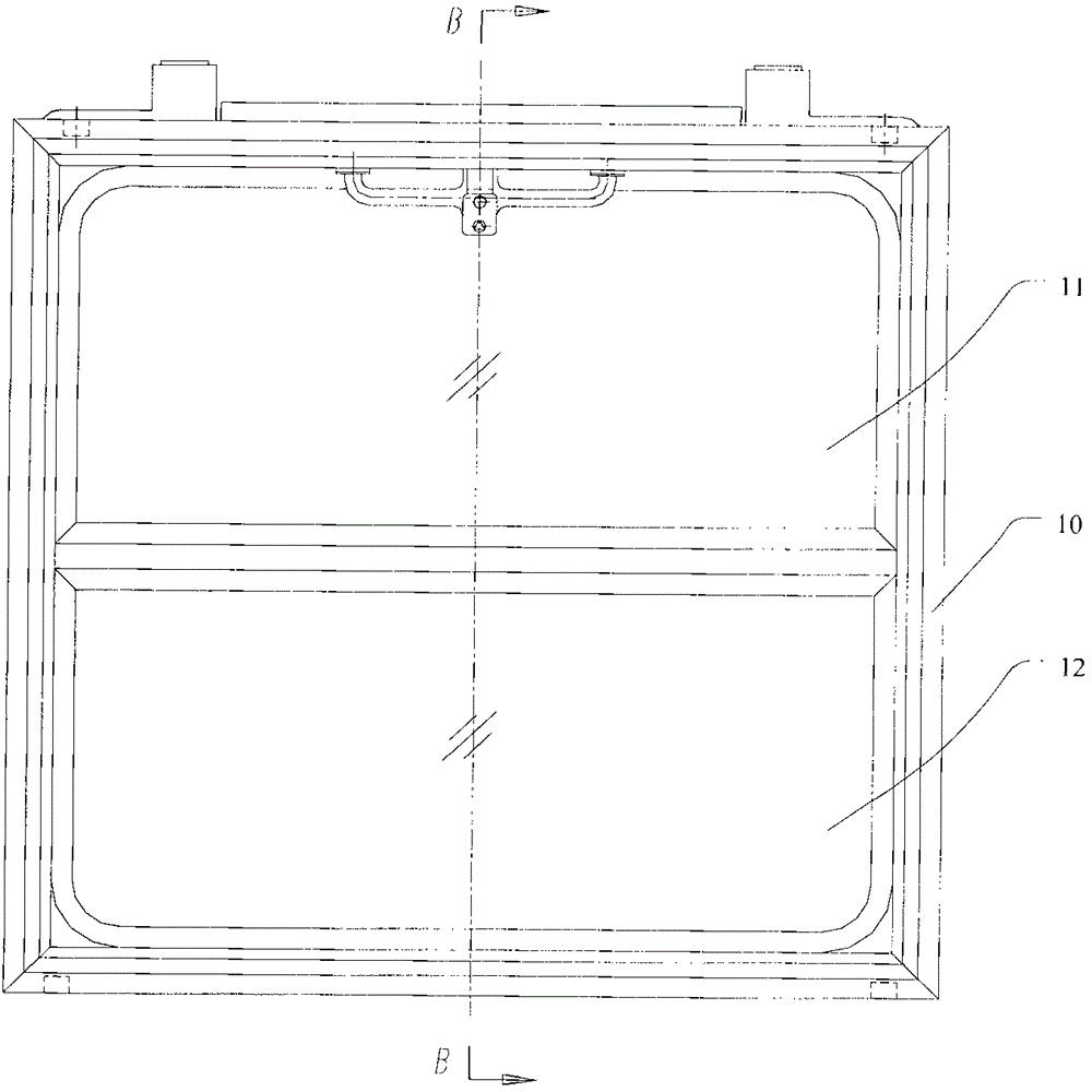 Passenger train rescue channel window