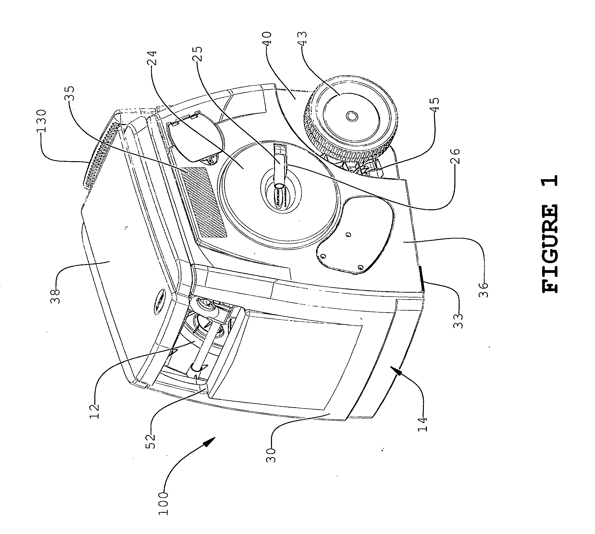 Direct current powered hose rewinding apparatus