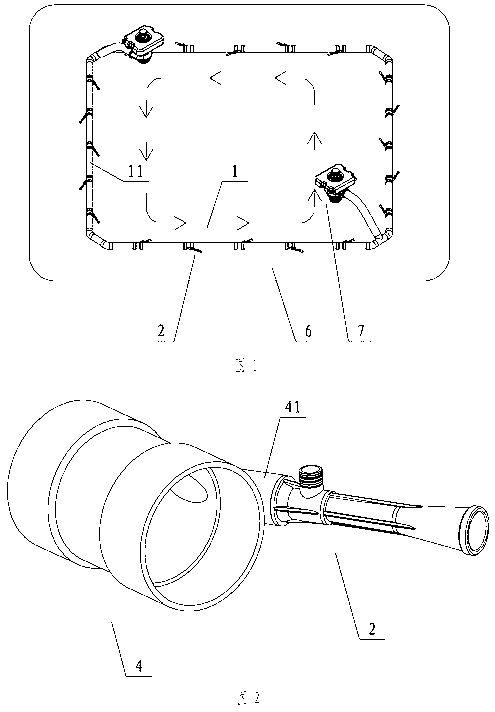 Jet apparatus and method and facility for making water body flow and oxygenating by using multiple jet apparatuses