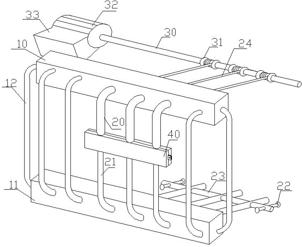 Antitheft protective net with escape device