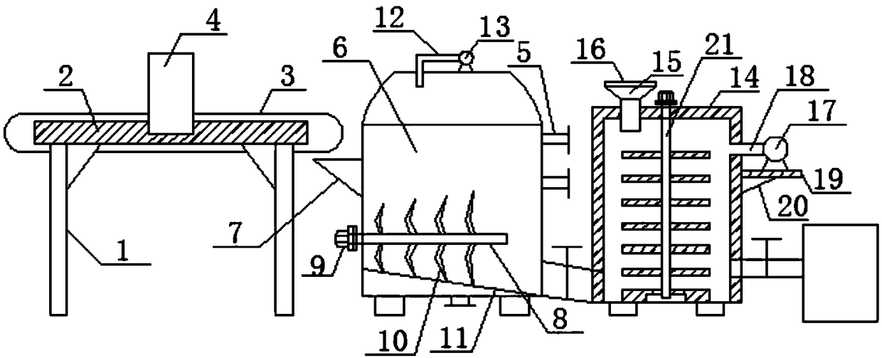 Technology and device for preparing plastic barrel through reprocessed plastics