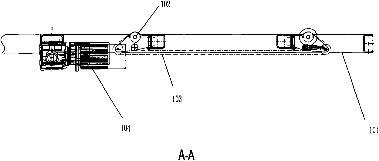 Vehicle transportation device applied to solid garage