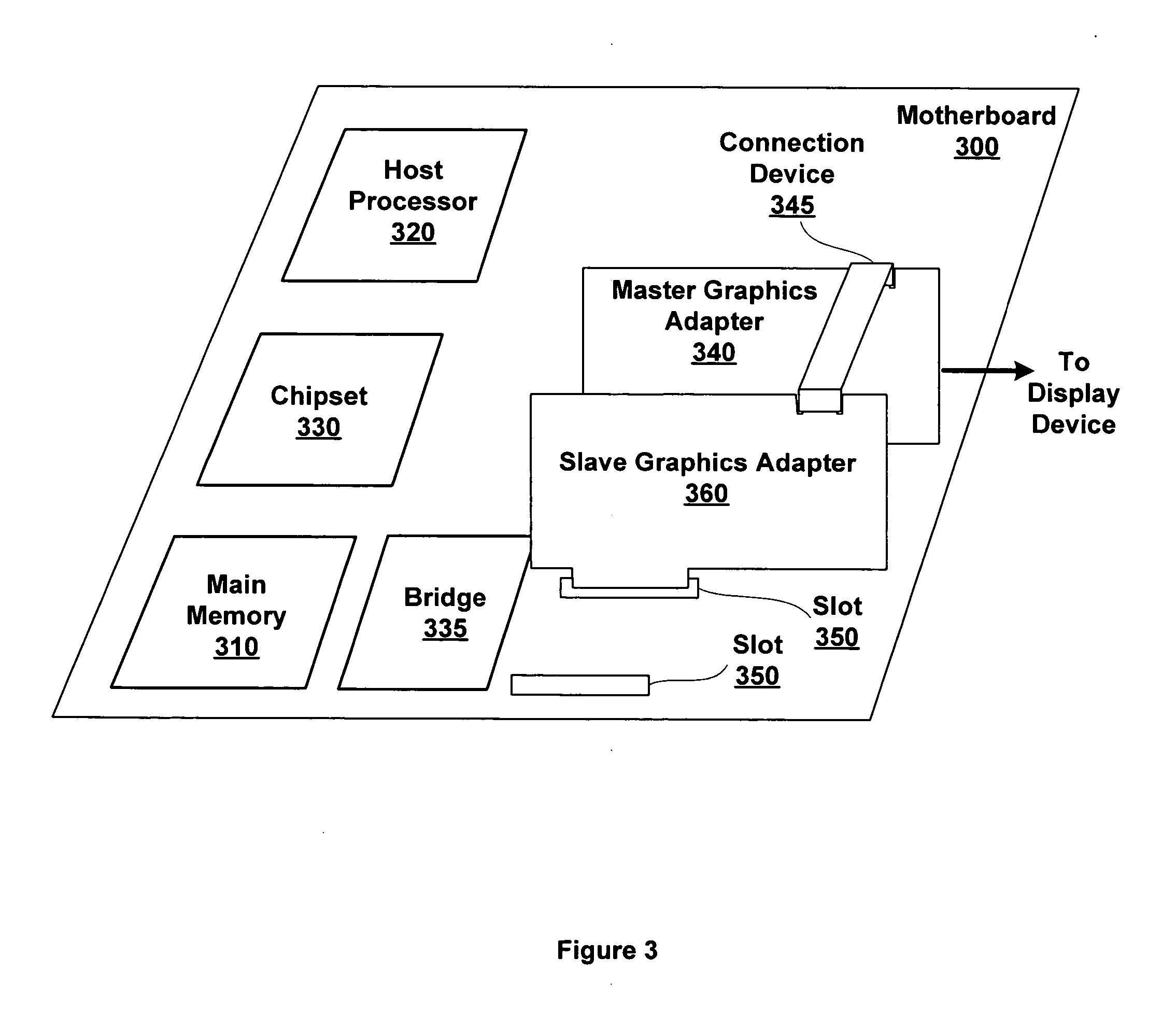 Multiple graphics adapter connection systems