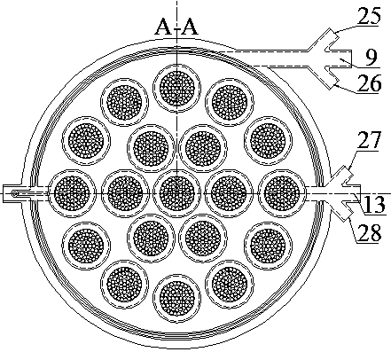 Membrane type oxygenator with biocompatible coating