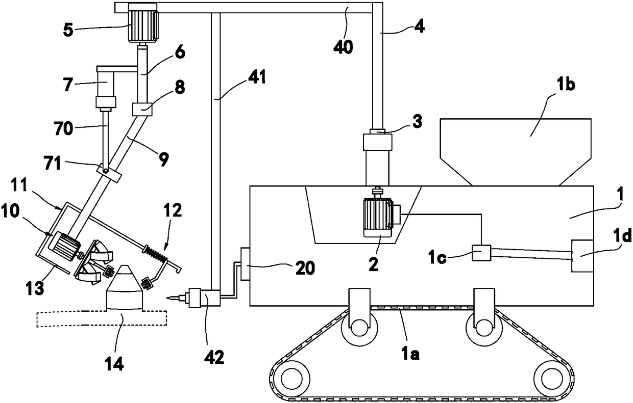 Ring-digging harvester of Bambusa oldhami