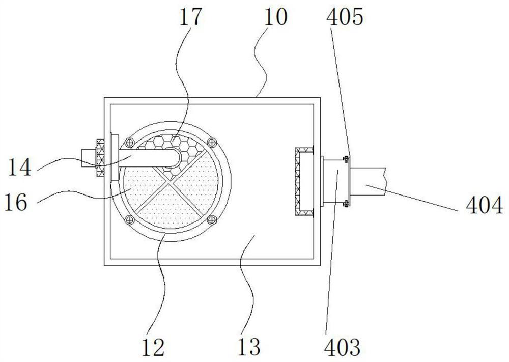 Device for improving combustion efficiency of boiler by reducing moisture content of air