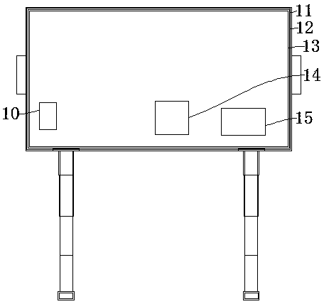 Portable dismountable basketball match timing and scoring equipment