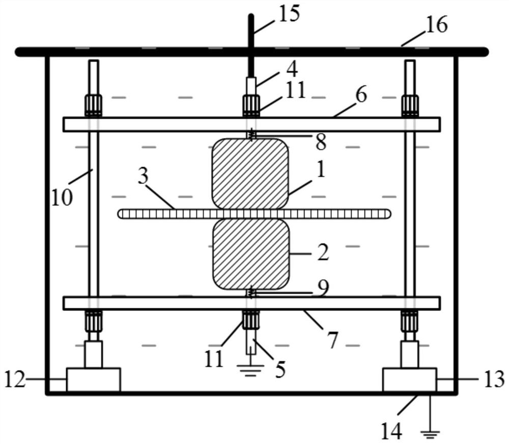 Method for improving insulation and thermal aging resistance of oiled paper of converter transformer and testing method