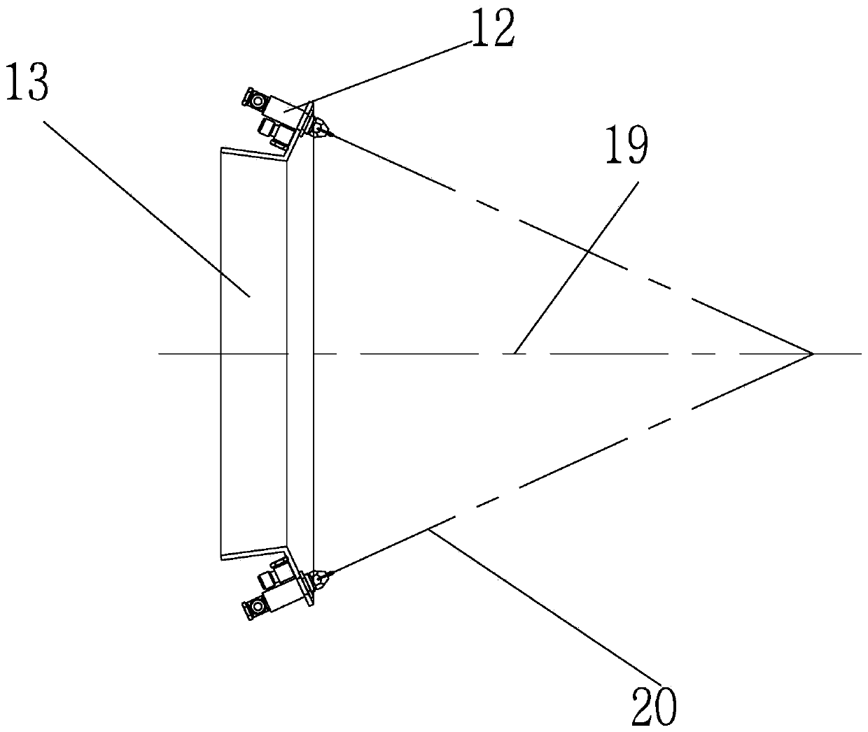 Novel fog gun capable of realizing dry-fog dust suppression