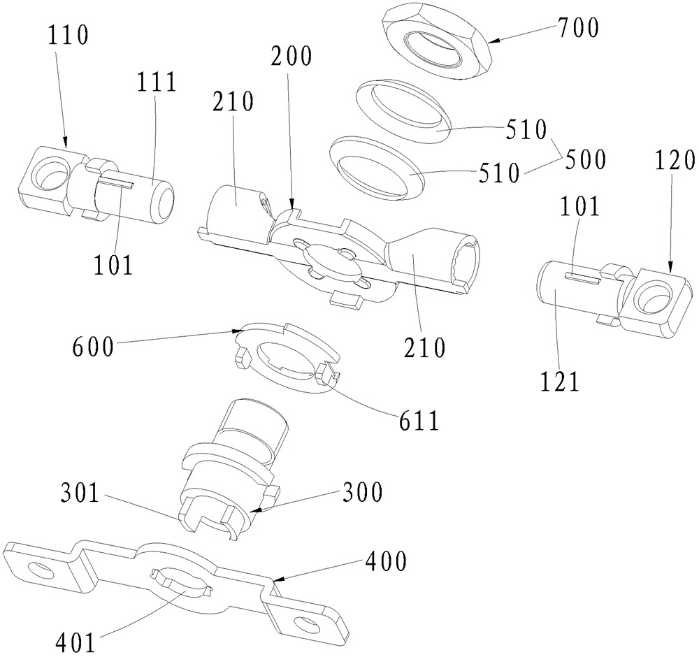 Bidirectional rotating bracket and lamp