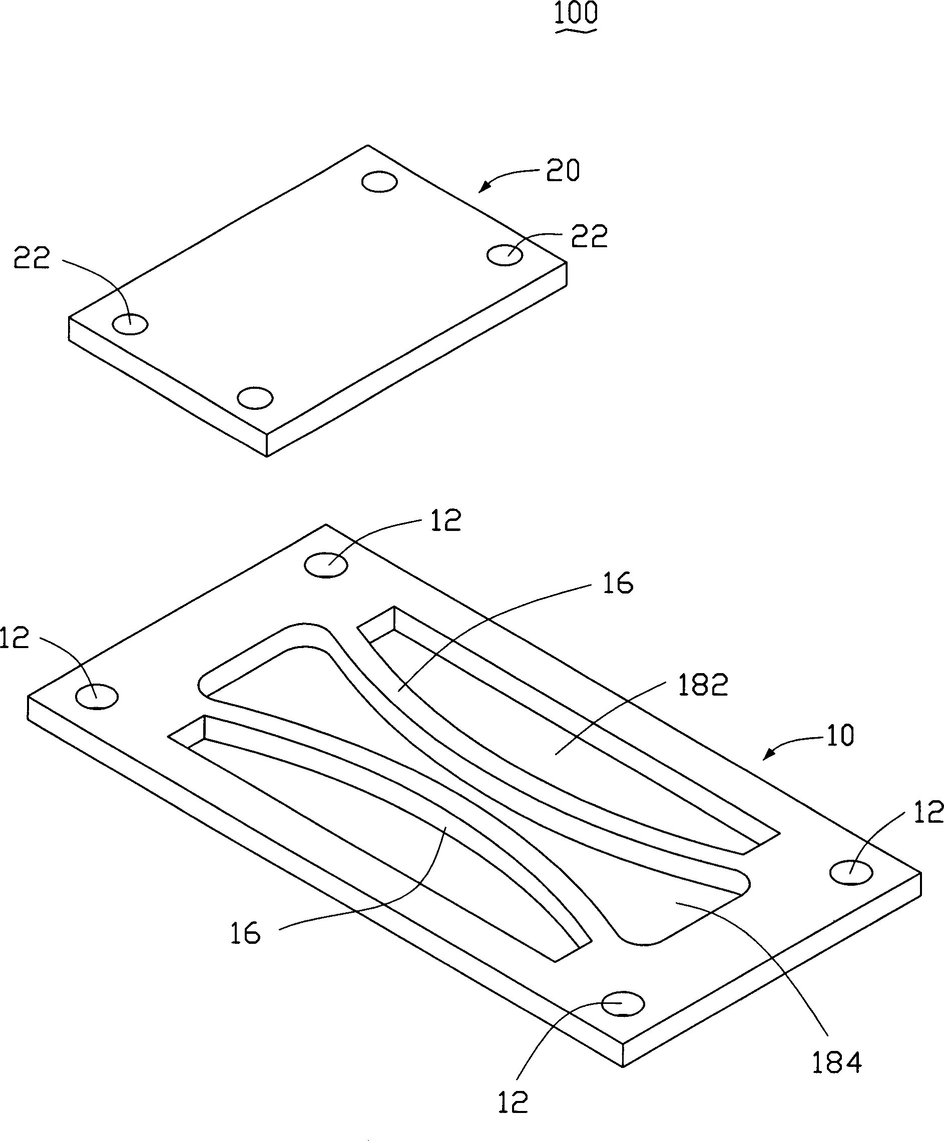 Structure of sliding closure, and portable electronic equipment of using the structure of sliding closure