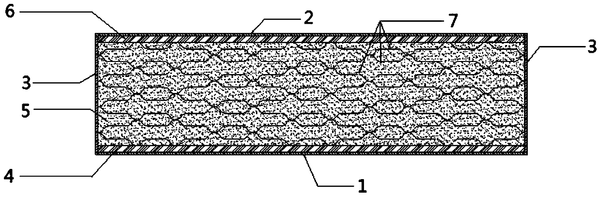 Dispersion-filled composite functional metal thermal-insulation layer